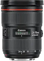 Canon EF 24-70mm f/2.8 L II USM Lens, Black