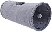 PAWZ Road Cat Tunnel Pet Toys Play Hide Tube with Ball for Large Cat Dogs Rabbit