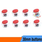 30mm Arcade Button Push Game Kit DIY Replace for OBSF OBSC OBSN MAME JAMMA DIY