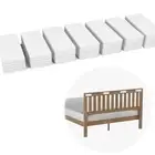 20Pcs Furniture Pads EVA Foam Headboard Stoppers (15mm+5mm Thick) Wall Protector