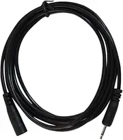 1.8m 2.5mm Male to Female Mono Extension Cable