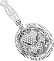 WHAMVOX Cocktail Strainer Fine Mesh Sieve Professional Bartending Tool for Smooth Drinks Pulp Separation for Home Bars