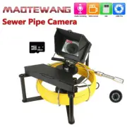 4.3”monitor 20M Sewer Pipe Inspection Camera 16GB DVR Drain Industrial Endoscope