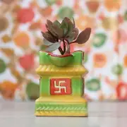Tulsi Ceramic Pot for Indoor Plants Planters Flower pots Gamla Table Top Outdoor