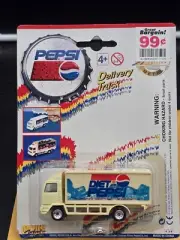 1997 Golden Wheel Diet Pepsi Delivery Truck Die Cast Special Edition Original
