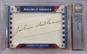2014 MAKING OF AMERICA JOHN MCLEAN CUT AUTO AUTOGRAPH SUPREME COURT JUSTICE 1/1