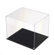 Clear Acrylic Display Case Self Assemble Display Case for Collectibles Acryli...