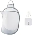 Mesh Collapsible Small Wall Laundry Baskets，Hanging Laundry Hamper，For Hotel, Un