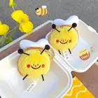 Stuffed Animal Cockroach Plush Doll Pull String Bee Keychain Bag Charm