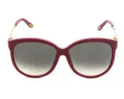 Cartier Trinity Burgundy 3T Finish Decor Women's Sunglasses ESW00039