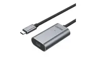 Unitek 5M USB Type-C Active Extension Cable, Grey, Unitek Gift Box