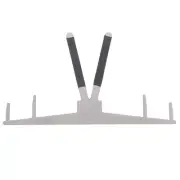 Microblading Measure Three-Point Positioning Balance Ruler Eyebrow Stencil RulPX
