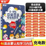 暑假兒童手作臺灣熱賣寒米會說話的早教書點讀發聲書0-6歲寶寶啟蒙學習機兒童益智玩具