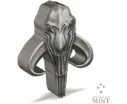 New Zealand Mint - The Mandalorian™ – Mythosaur™ 2oz Silver Shaped Coin [COLLECTABLES] Silver USA import