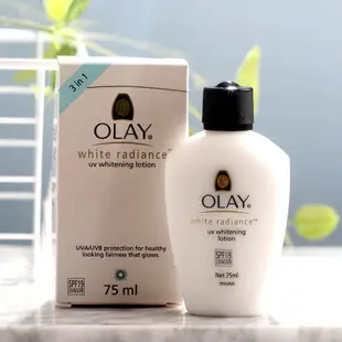 wish Olay玉蘭油美白防曬乳液潤膚乳霜 凈白滋潤保濕素顏霜一瓶裝 泰版