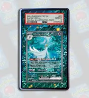 Gardevoir ex 233/091 SAR PSA CGC Beckett | Extended Art Display Case for Pokemon