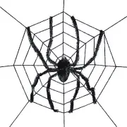 Spider Web with Spider Halloween Prop Gigantic Poseable Decoration Haunted House