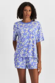 [Bonds] Bonds Women's Sleep Aussie Cotton Tee Size: 2XS 2XS Multicolor