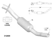 Catalytic Converter for 1992-1994 Plymouth Sundance 2.2L L4 GAS SOHC