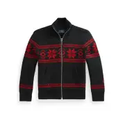 POLO Ralph Lauren Toddler Boys' Fair Isle Reversible Full-Zip Sweater (Size 2T)