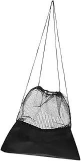 NULYLU Single Basketball Drawstring Bag Multi Function Mesh Sports Carrier Convenient Carry Bag for Football and Basketball for Daily Use and Storage