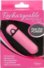 BMS Simple and True Rechargeable Vibrating Bullet Vibrator