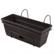 SA NEW Jack Garden Up Herb Rail Planter Charcoal