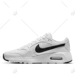 【NIKE 耐吉】慢跑鞋 女鞋 大童 運動鞋 氣墊 緩震 AIR MAX SC GS 白 CZ5358-102