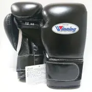 Winning Boxing Gloves 12oz Black Magic Tape type MS-400B from Japan In Stock