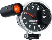 AutoMeter AMT-233905 Autogage Air-Core Monster Shift-Lite Tachometers Analog Gauge, Range 0-8,000 rpm, Black