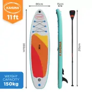 Kahuna Hana Inflatable Stand Up Paddle Board 11FT SUP Paddleboard AU Stock ✨