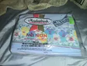 Vintage Meadowbrook Luxury Percale Irregular Twin Fitted Floral Garden 39 x 75