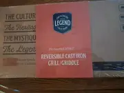 Legend Cast Iron Reversible Grill/griddle