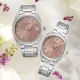 【SEIKO 精工】CS系列 簡約經典男女對錶 情侶手錶-香檳粉/SK027(6N52-00A0P+6N22-00K0P)