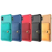Phone Case For Samsung Galaxy S23 S22 S21 S20 Plus Ultra A54 A34 A14 A42 Note 20 10 S25 Ultra Back Cover Magnetic With Card Holder Shockproof Solid Colored PU