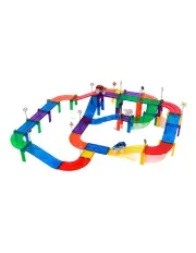 [Jenjo] Magnetic Car Track Set 108 Piece in Multi