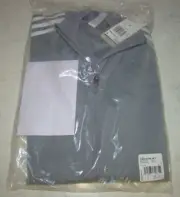NWT Adidas Adult Small Climalite Soccer TIRO19 Full Zip Gray Track Jacket