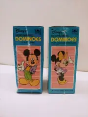 2x Disney's Mickey & Friends Dominoes Sets (SEALED) Golden/Western Publishing