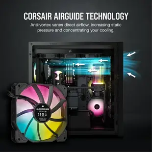 【最高現折268】Corsair 海盜船 SP120 RGB ELITE三風扇+控制器/CO-9050109-WW