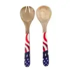 Thirstystone Patriotic Stars/ Stripes Salad Servers