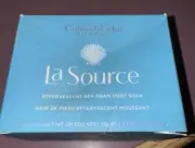 CRABTREE & EVELYN LA SOURCE EFFERVESCENT SEA FOAM FOOT SOAK~5 PACKETS NEW in BOX