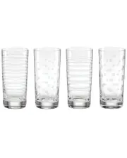Oneida Mingle Hiball Glasses, Set Of 4