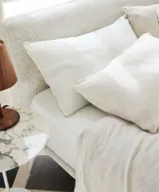 Bedroom Edit - Fern Stripe & Natural