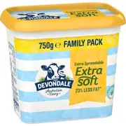 Devondale Extra Soft Spreadable Butter 750g