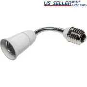 6.5-Inch Light Bulb Extension Flexible Gooseneck Standard Medium Base E26