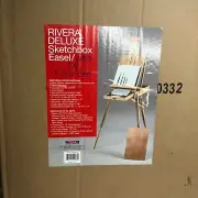Martin Universal Design Rivera Wooden Sketch Box Easel Painting Kit