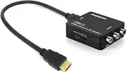 Simplecom CM413 HDMI to Composite AV CVBS 3RCA Video Converter 1080p Downscaling