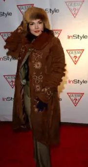 Actress Laura Harring arrives to the In Style party at the Sundanc- Old Photo 2