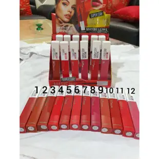 MAYBELLINE 口紅美寶蓮唇霜超級持久防水