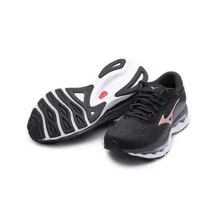 MIZUNO WAVE SKY 5 慢跑鞋 黑玫瑰銅 J1GD211244 女鞋